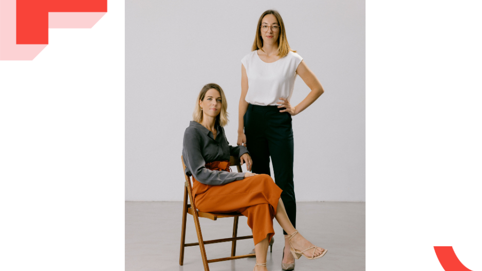 Amelia Suda und Carina Klaffl sind Co-CEO bei Female Founders