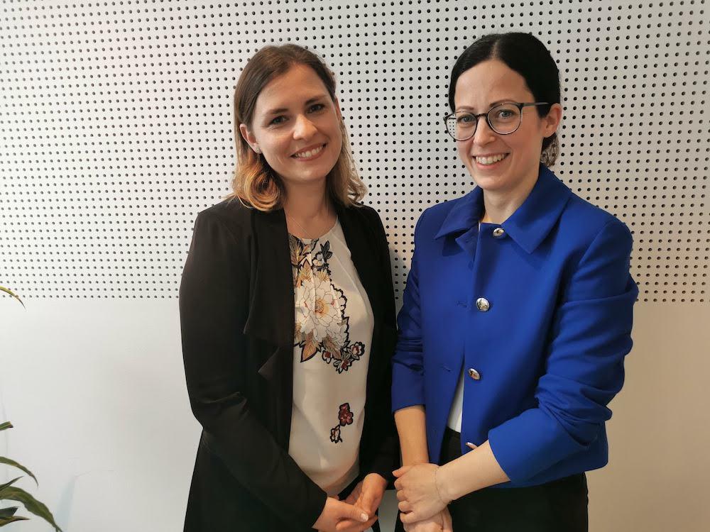 Stephanie Veigl und Kathrin Brunner teilen sich eine Führungsposition bei Wien Energie